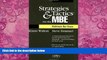 Books to Read  Strategies   Tactics for the MBE (Multistate Bar Exam)  Full Ebooks Best Seller