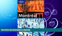 FAVORITE BOOK  Lonely Planet Montreal (Lonely Planet Montreal   Quebec City)  PDF ONLINE