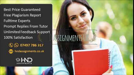 Things to consider before taking HND Assignment Help