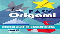 Best Seller Easy Origami (Dover Origami Papercraft)over 30 simple projects Free Download
