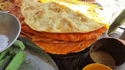 Lahori Katlamma | Deep Fried Desi Pizza | Lahore street Food II