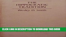 Ebook The Hippocratic Tradition (Cornell publications in the history of science) Free Read