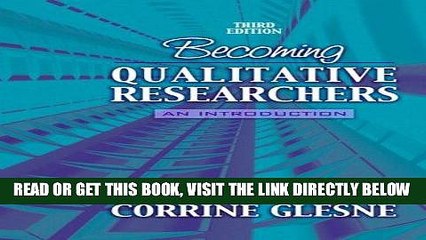 [BOOK] PDF Becoming Qualitative Researchers: An Introduction (3rd Edition) Collection BEST SELLER