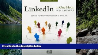 Big Deals  LinkedInÂ® in One Hour for Lawyers  Best Seller Books Best Seller