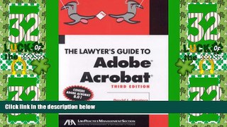 Big Deals  The Lawyer s Guide to Adobe Acrobat 8.0  Best Seller Books Most Wanted