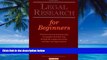 Books to Read  Legal Research for Beginners  Best Seller Books Best Seller