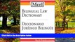 Big Deals  Merl Bilingual Law Dictionary-Diccionario Juridico Bilingue  Full Ebooks Best Seller