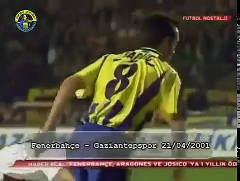 21.04.2001 - 2000-2001 Turkish 1st League Matchday 29 Fenerbahçe 4-3 Gaziantepspor