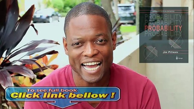 Look Inside Probability Springer Texts in Statistics review