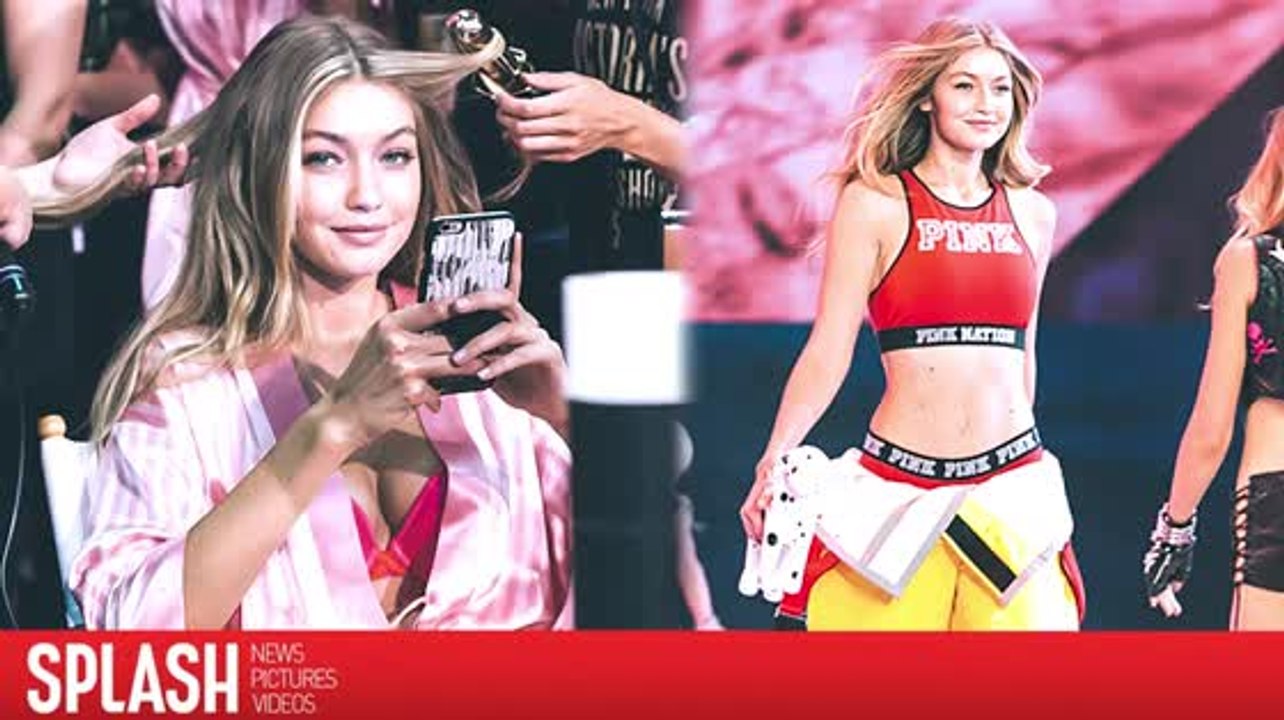 Gigi Hadid läuft bei der 2016 Victoria's Secret Modenschau