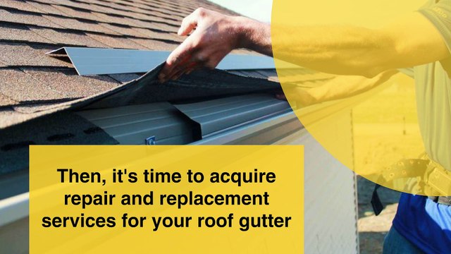 Do You See Holes, Cracks or Rust in Your Roof Gutter?