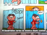 10 Quadrinhos da Turma da Mônica com duplo sentido