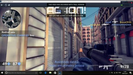 Critical Ops no PC pelo facebook gameroom