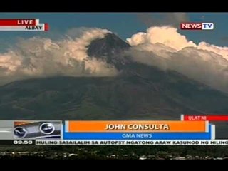 NTG: Ilang marker sa paligid ng Bulkang Mayon, kumpirmadong iniba ang posisyon