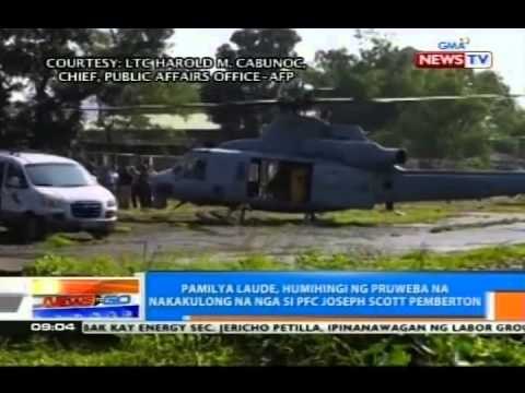 NTG: Pamilya Laude, humihingi ng pruweba na nakakulong na nga si Pemberton