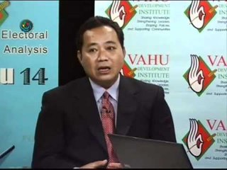 DVB - 01.11.2010 - Vahu Election analysis