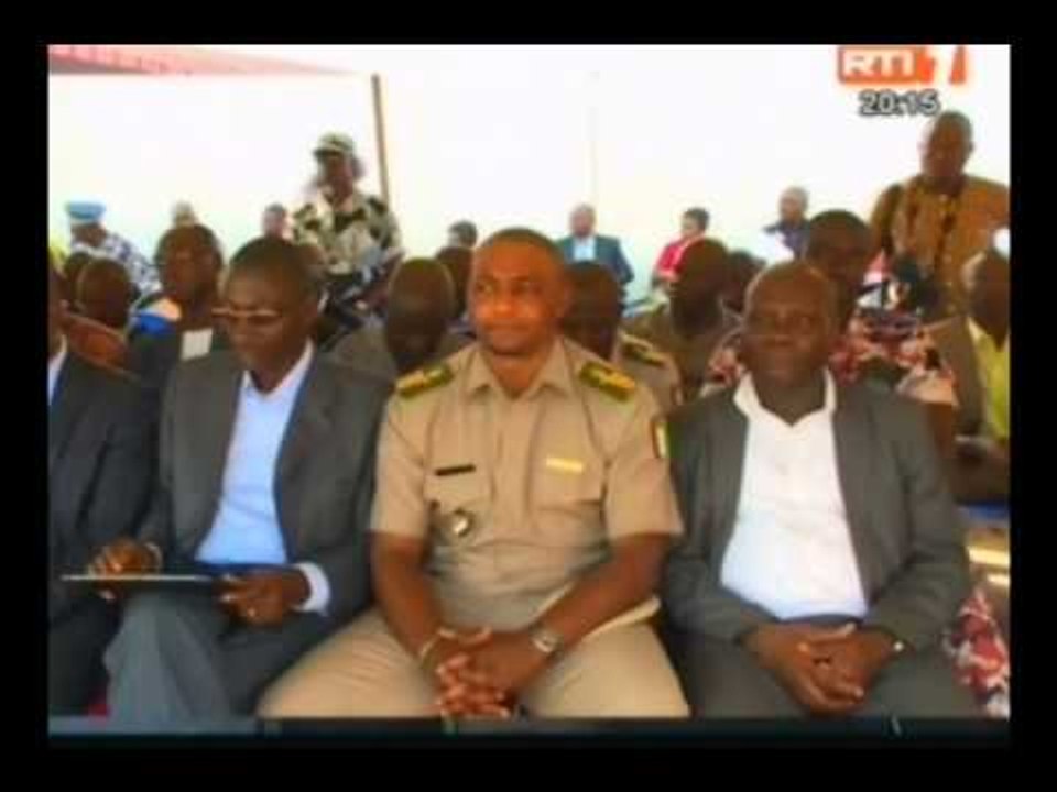 RTI Inauguration du centre des impôts de la ville de Niablé par le Directeur Général des Impôts