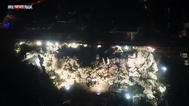 Un quartier entier détruit en quelques secondes en Chine