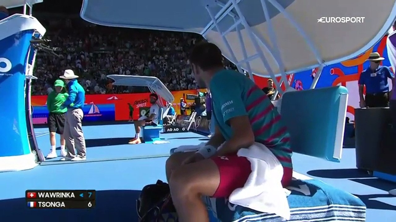 Jo-Wilfried Tsonga et Stan Wawrinka se chauffent !