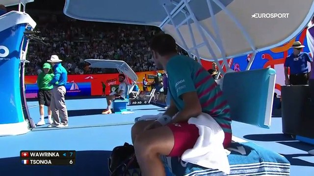 Jo-Wilfried Tsonga et Stan Wawrinka se chauffent !