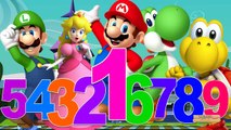 Learn 123 Song By Super Mario Cartoon | 123 Numbers Songs For Children | 123 Nursery Rhymes