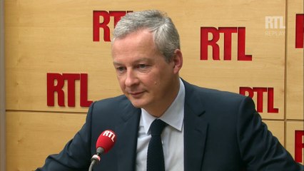 Bruno Le Maire était l'invité de RTL, le 24 janvier 2017