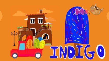 Учим цвета радуги эскимо мороженое малышей забавные видео изучать цвета с мистер Бык мультфильм