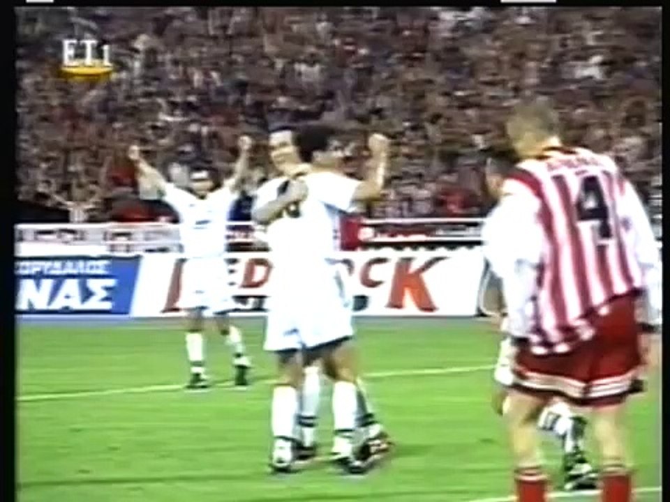 13.08.1997 - 1997-1998 UEFA Champions League 2nd Qualifying Round 1st Leg Olympiacos FC 5-0 FC Slavia Mozyr