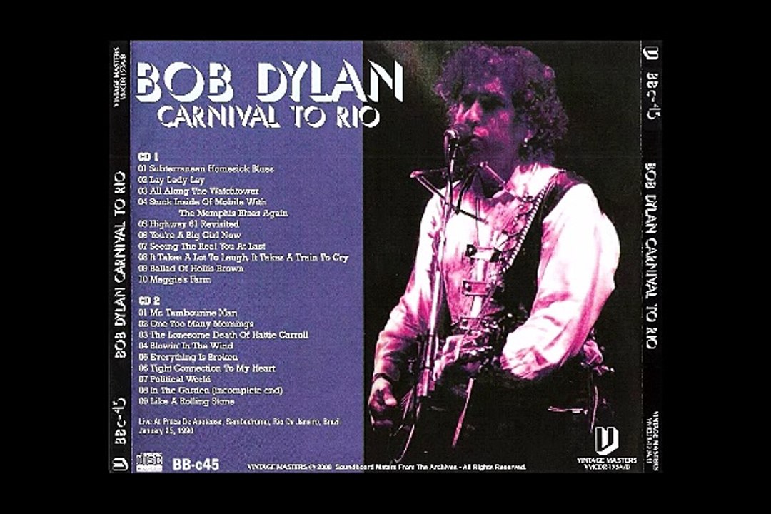 Bob Dylan- January 25 1990 - Rio De Janeiro, Br...