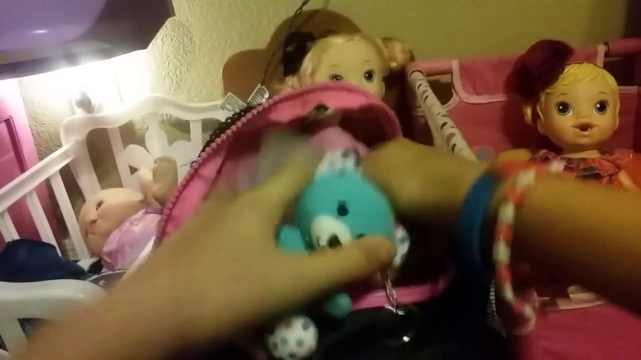 Baby alive sleepover!!
