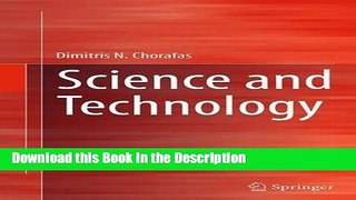 Read [PDF] Science and Technology New Ebook