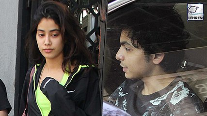 Jahnavi Kapoor With Boyfriend Shikhar Pahariya On Lunch Date | LehrenTV