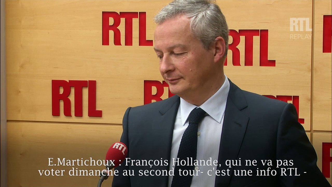 "La primaire socialiste tourne à la farce" selon Bruno Le Maire