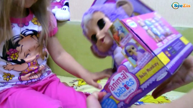 Кукла Беби Борн. Сюрприз для Ярославы. Подарок — новая игрушка Animal Babies Baby Monkey