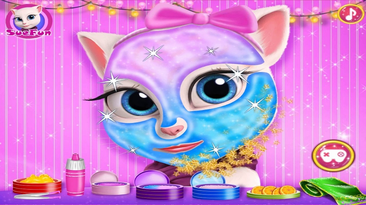 Talking Angela Hollywood Makeover Baby Games for Kids