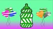 Learn Colors and Color Heart Baby Bottles Coloring Pages for Kids Babies Colors Songs