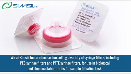 Buy PTFE Syringe Filters Online - Simsii.net