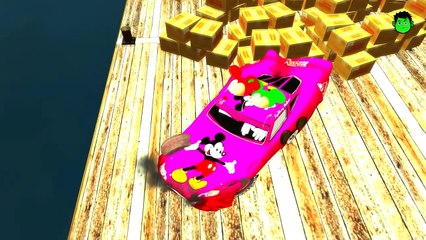 COLORS MICKEY MOUSE SONGS FOR KIDS COLORS LIGHTNING MCQUEEN NURSERY RHYMES