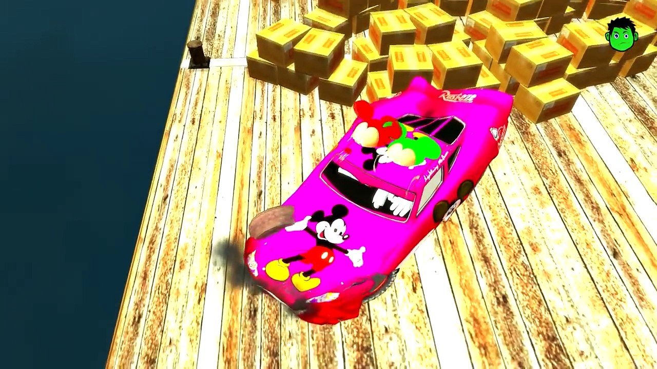 COLORS MICKEY MOUSE SONGS FOR KIDS COLORS LIGHTNING MCQUEEN NURSERY RHYMES