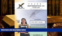 Read Book TExES Mathematics 4-8 115 Teacher Certification Test Prep Study Guide (XAM TEXES) Sharon