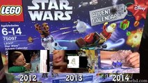 2015 LEGO STAR WARS Advent Calendar! 7 Door Surprise Unboxing! Set 70597