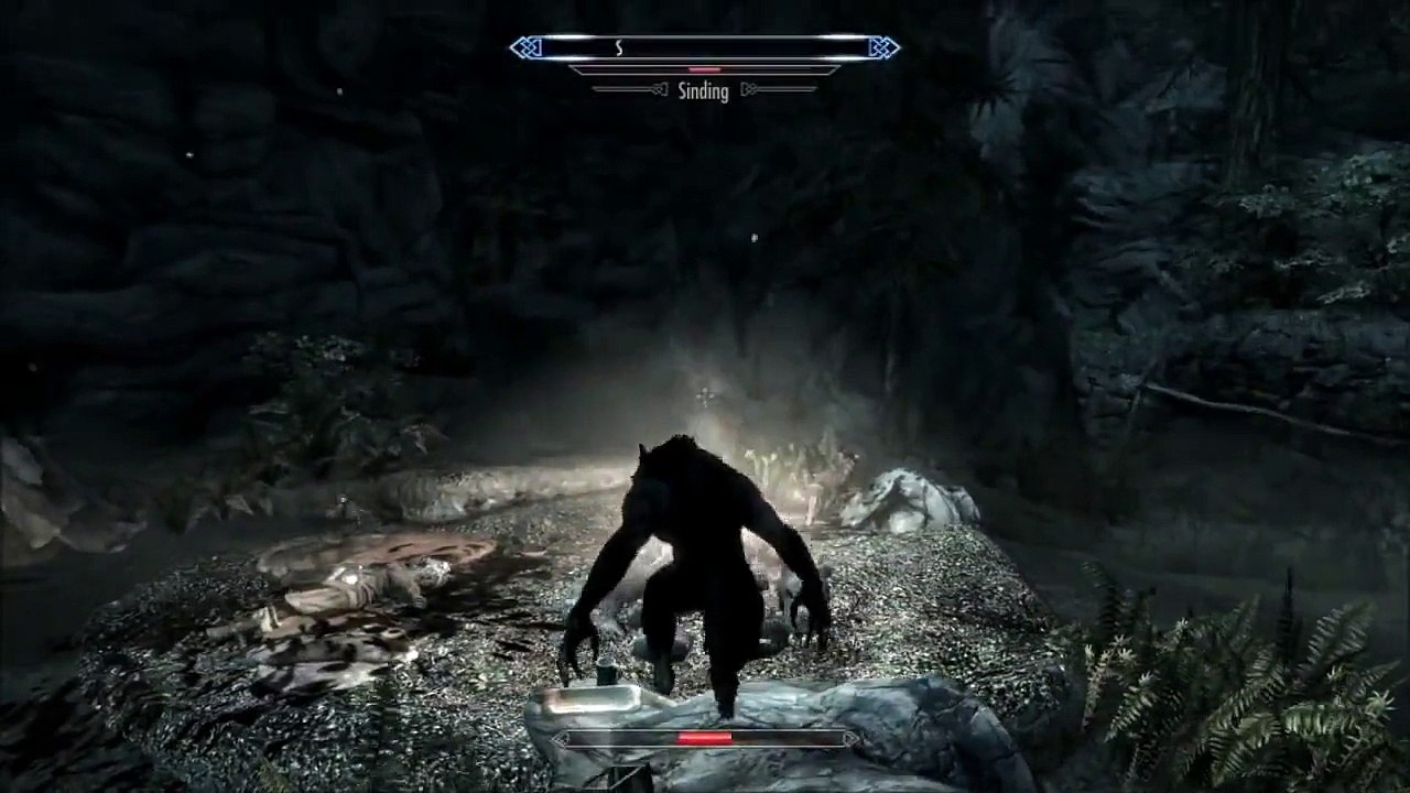 Dragonborn licantropo ataca Sinding e ladrões aqui não é o Treta News aqui é o Skyrim noticias