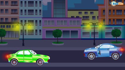 The Yellow Tractor & The Truck - Construction Trucks Video - Vehicle & Chi Chi Car for chilldren