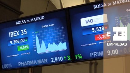 El Ibex 35 inicia la sesión plano pero mantiene los 9.300 puntos