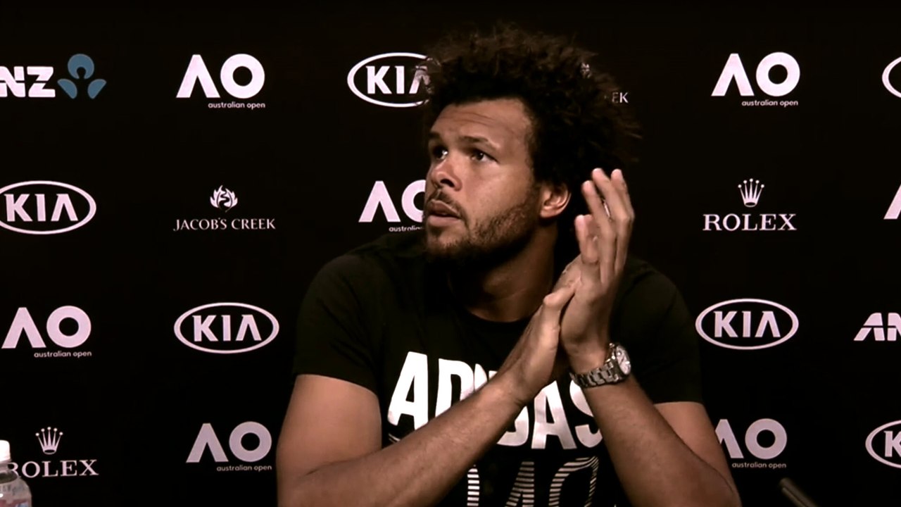 Open d'Australie 2017 - Jo-Wilfried Tsonga : "Je suis KO, je suis déçu, j'ai hâte de rentrer en France"