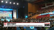 Conservative splinter Righteous Party holds formal launch ceremony