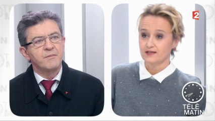 Jean-Luc Mélenchon invité à "4 Vérités" sur France 2 le 24/01/2017