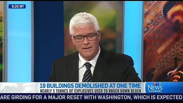 Impressionnant : 19 buildings détruits en quelques secondes en Chine