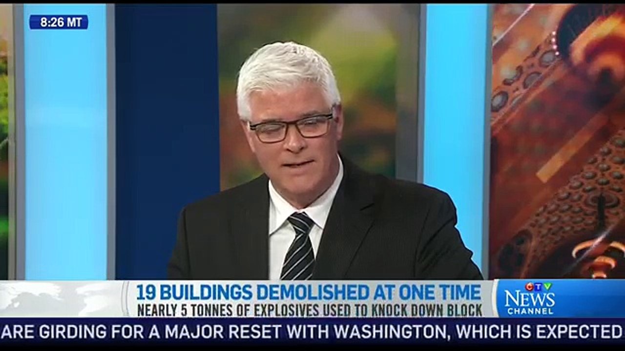 Impressionnant : 19 buildings détruits en quelques secondes en Chine