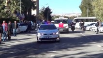Kazada Savrulan Aracın Çarpması Sonucu Hayatını Kaybeden Polis Memuru Yanmaz'ın Cenazesi